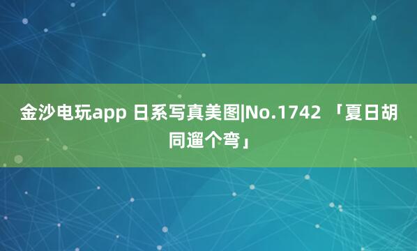 金沙电玩app 日系写真美图|No.1742 「夏日胡同遛个弯」