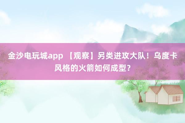 金沙电玩城app 【观察】另类进攻大队！乌度卡风格的火箭如何成型？